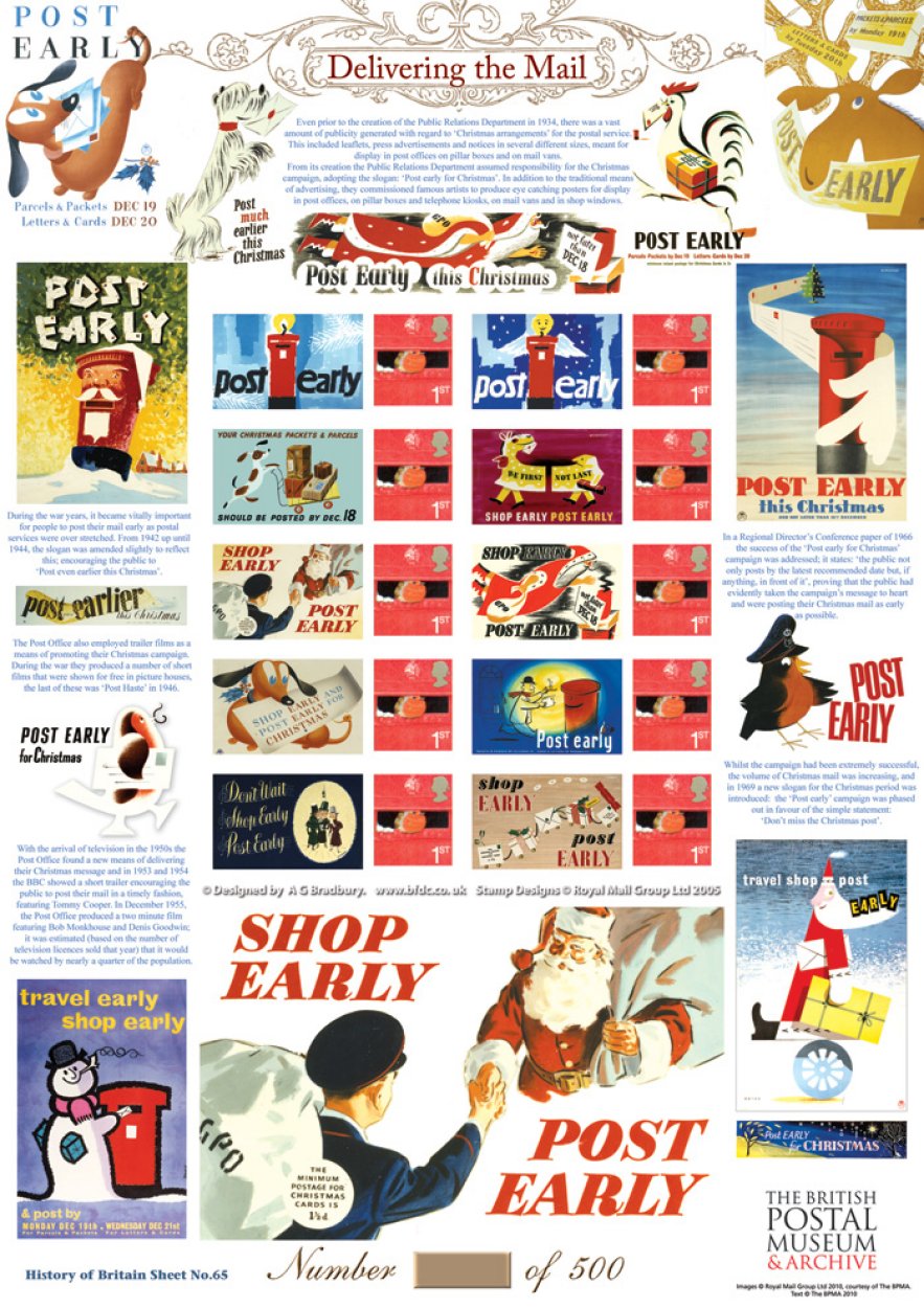 Post Early for Christmas - AG Bradbury