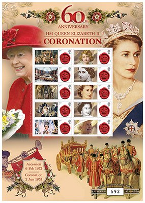60th Anniv. QE2 Coronation - Benham