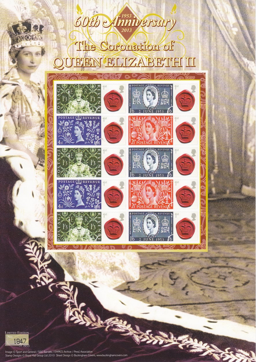 60th Anniv. QE2 Coronation - Buckingham