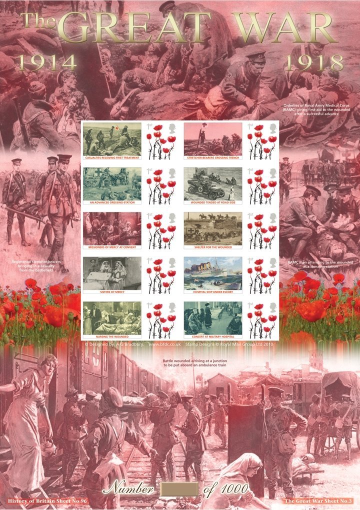 The Great War Sheet 3 - Bradbury