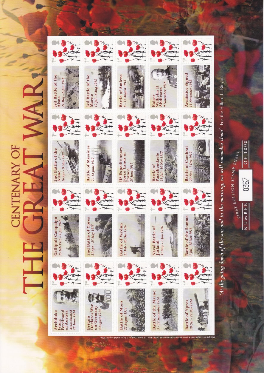 Centeanry of the Great War - Benham