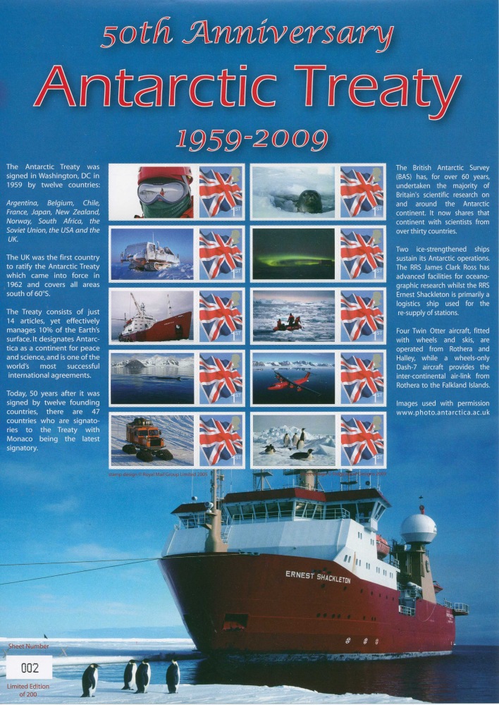 50th Anniversary of the Antarctic Treaty