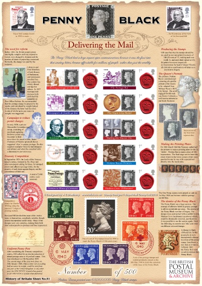 Delivering the Mail - Penny Black - Bradbury