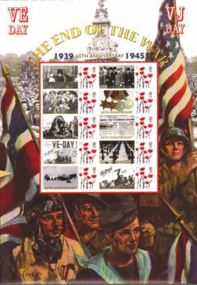 65th Anniv of end World War II - Buckingham