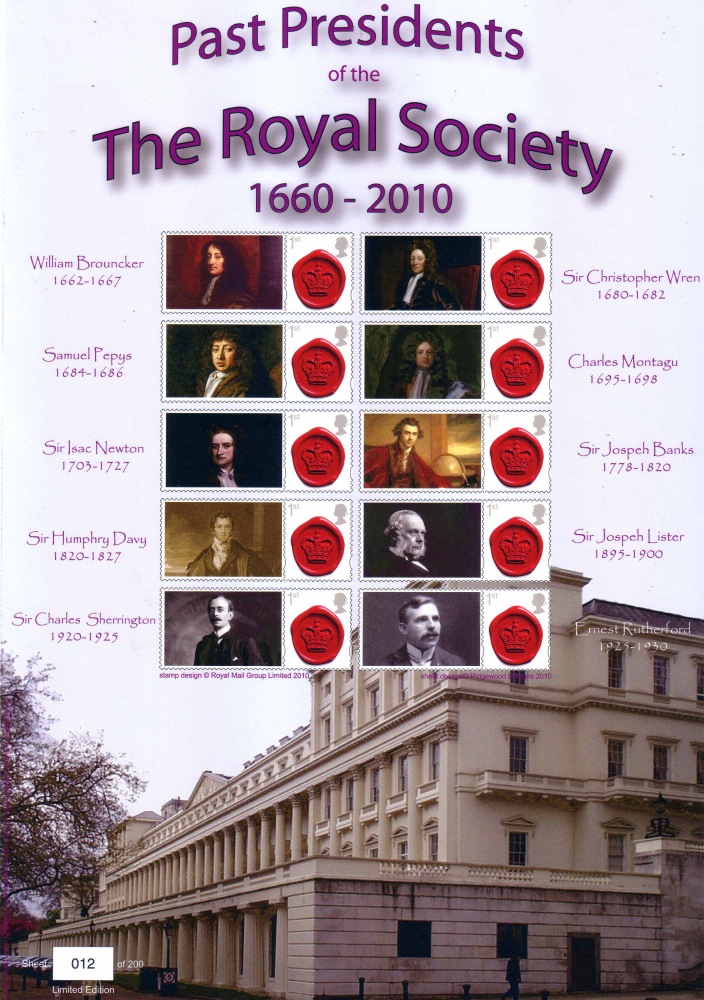 Past Presidents Royal Society - Ridgewood