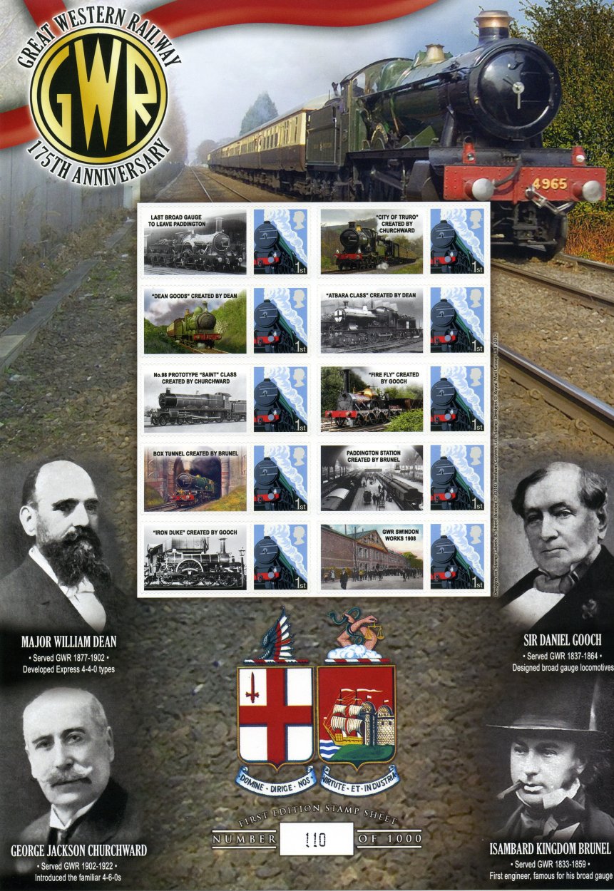 175th Anniv of Great Western Railway - Benham