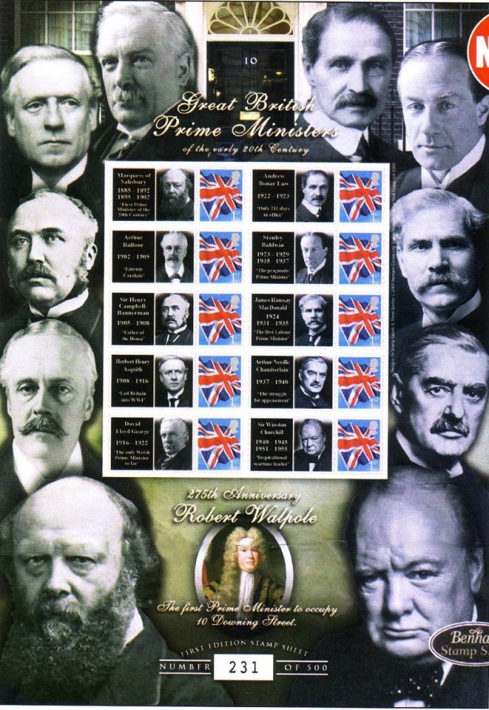Great British Prime Ministers - Benham