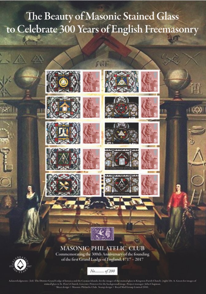 300th anniversary of english freemasonary