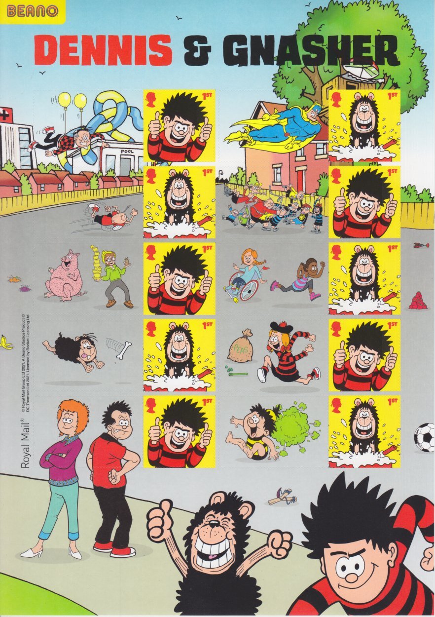 Dennis and Gnasher Collector/Generic Sheet