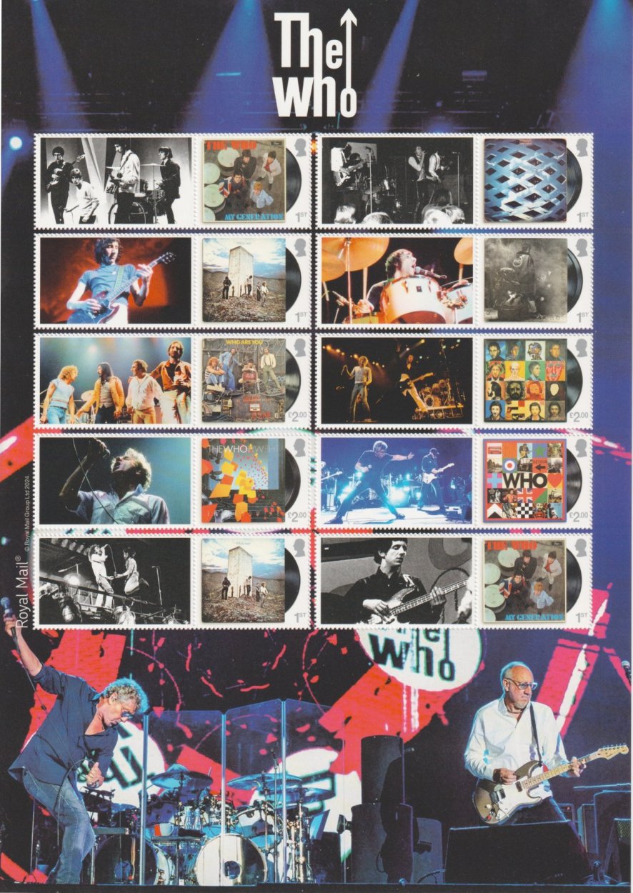 The Who Collector/ Generic Smilers Sheet