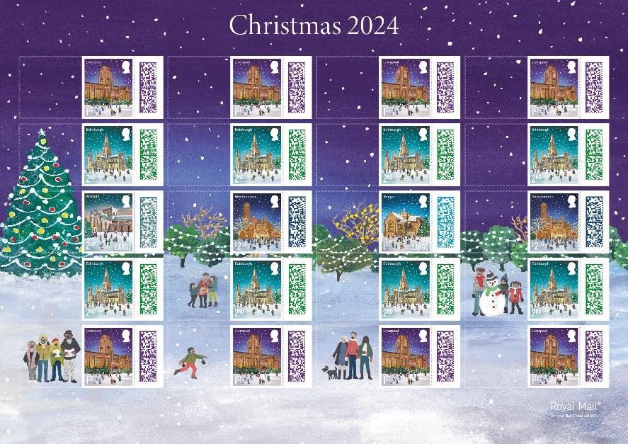Christmas 24 Collector/ Generic Smilers Sheet