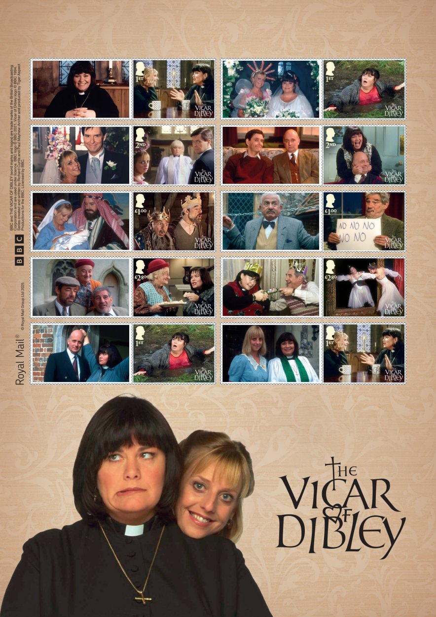 Vicar of Dibley Collector/Generic Sheet