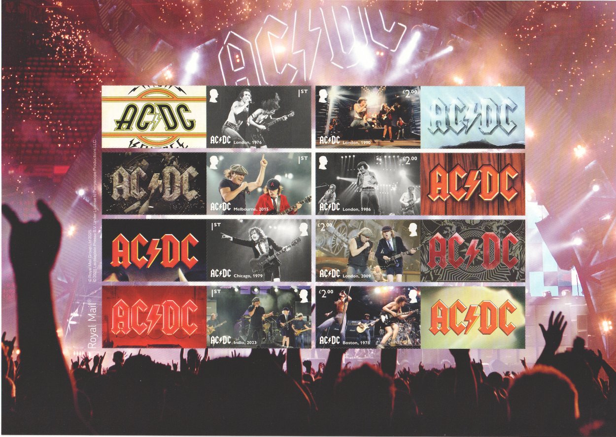 Music Giants - AC/DC - Collector/Generic Sheet