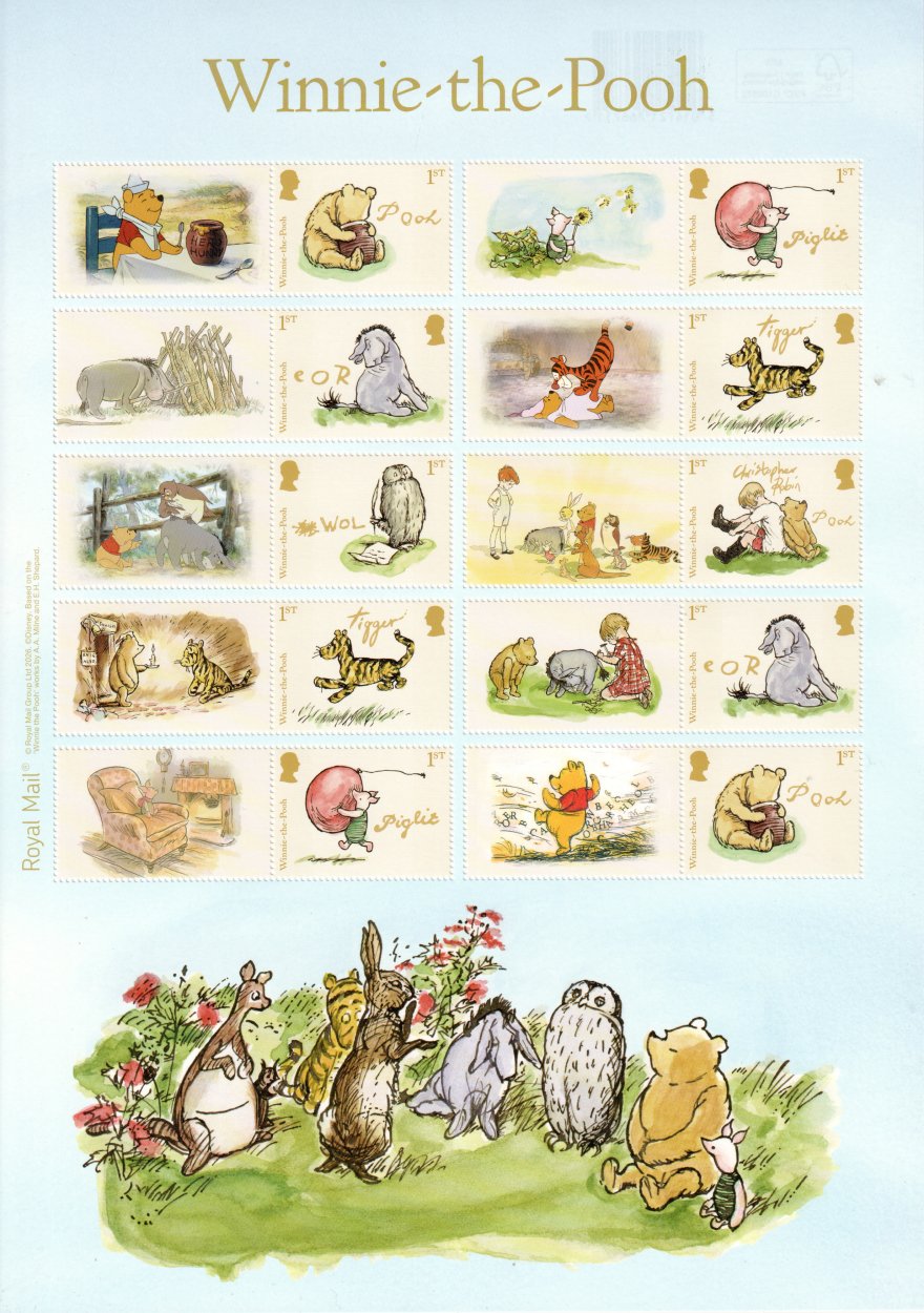 Winnie The Pooh - Collector Sheet