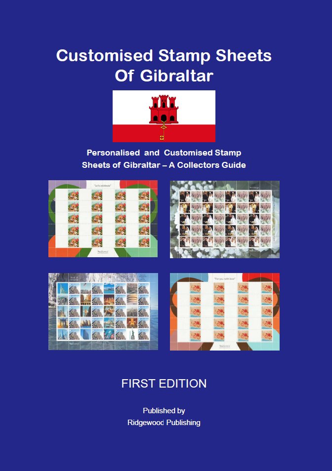 Customised Stamp Sheets of Gibralter - 1st Edition