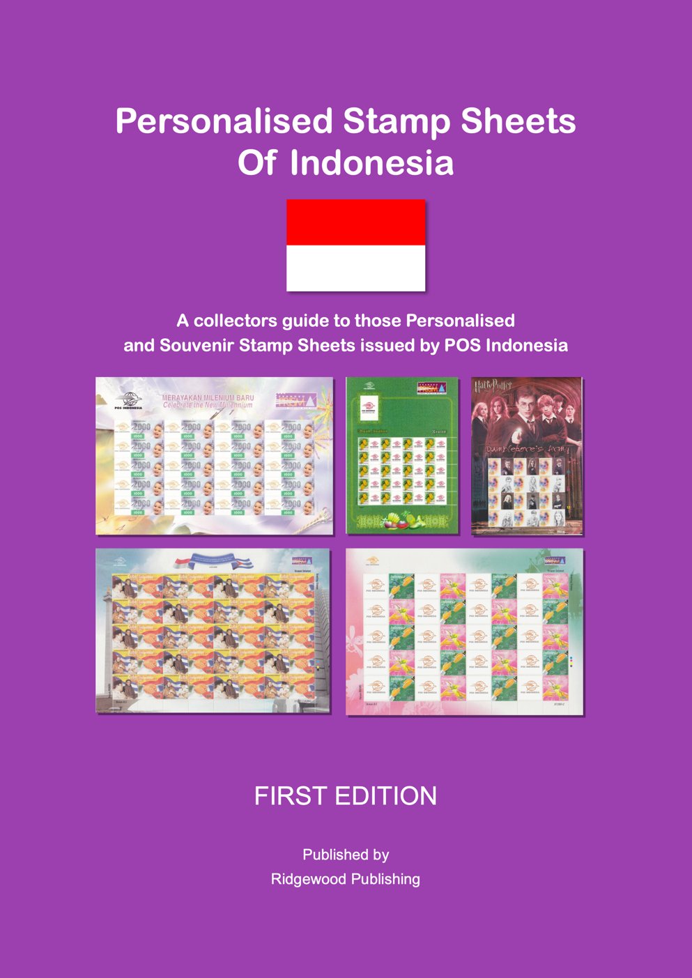 Customised Stamp Sheets of Indonesia - 1st Edition