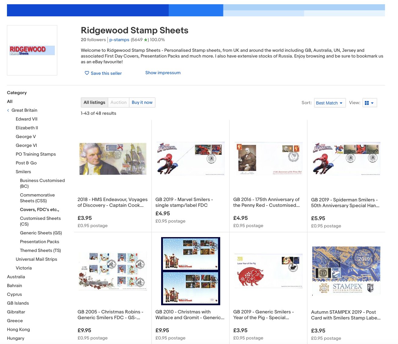 Click here to visit our eBay Web Store 